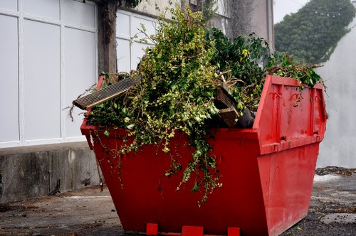 Mini and midi skips ready for delivery in Walthamstow